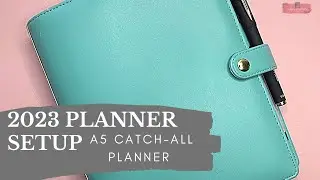 2023 PLANNER SETUP | Catch-All, A5 Disc Bound, LADY GASTON PLANS