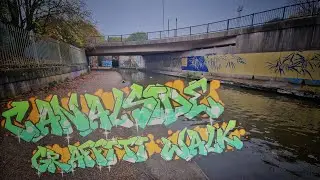 Canalside Graffiti Walk #graffitiart #spraypaintart #canal  #walkingtour 