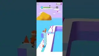 cube surfer game🎲🔷 #shorts