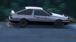 Initial D animation test 2