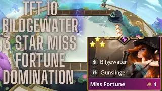 TFT set 16 op 10 bildgewater & 3 star mf domination
