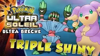 TRIPLE POKEMON SHINY REACTION - Ultra Br&egrave;che - Pok&eacute;mon Ultra Soleil et Lune