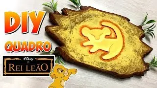 Quadro O Rei Leão - Como Fazer.