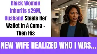 Black Woman Inherits $29M, Husband Steals Her Wallet In A Coma - Then His New Wife Realized Who I ..