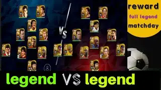 legend vs legend. full legend in pes mobile.