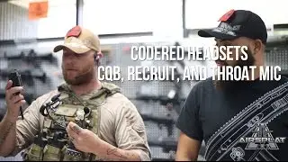 Гарнитуры CodeRed Airsoft CQB, Recruit и ларингофон - AirSplat On Demand