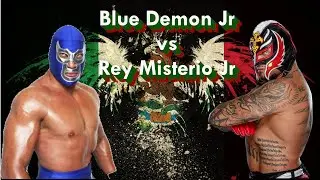 UFW - Blue Demon Jr vs Rey Misterio Jr.  #wwe2k25
