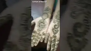 easy mehndi design#suman #art #craft #youtubeshorts #odisha #shorts