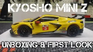 Kyosho Mini Z / Chevrolet Corvette C8.R / Распаковка и первый взгляд