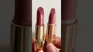 Loreal Nu Impertinent or Charlotte Tilbury Pillowtalk lipstick #shorts #beautytips