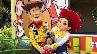Диснейленд Аттракционы Той Стори Лэнд В Орландо / Toy Story Land At Disneyland Orlando
