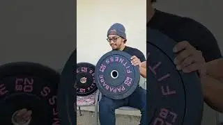 PAPABABE FITNESS 20lbs Bumper plates Unboxing! 