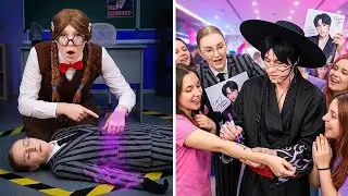 ¿Qué le Pasó a la Profesora Mala? 😱 FNAF, Merlina y MJC en la Vida Real