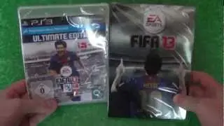 Unboxing FIFA 13 Ultimate Steelbook Edition PS3 [Full-HD]