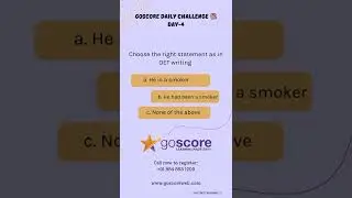 Goscore Daily Challenge - 4