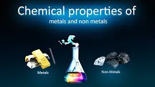 Chemical properties of metals & non metals || 3D animated video || class10th || Metals & Non Metals