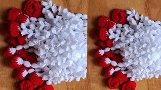 Latest💫 flower lorry design Toran design woolen jhalar ke design beautiful ✨Gate Parda