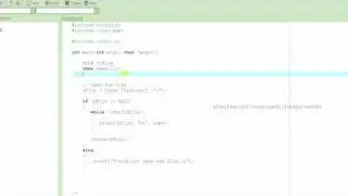 C Programming Tutorial # 42 - fgets() - Reading Strings From A File - Part 1 [HD]