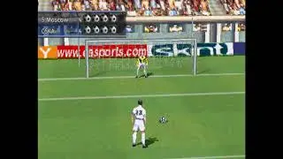 FIFA 2000 PS1: серия пенальти в матче Спартак - ЦСКА/ CPU vs CPU