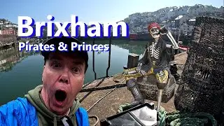 Brixham - on board the Golden Hind, Sir Francis Drake's ship in the home of pirates