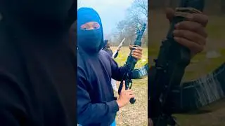 Hellpup Ak 7.62🔥🔥 60 rd mag test #hellpup #ak47shorts  #shortvideo #shorts