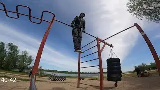 51 muscle-ups total, 10 max (bad form)