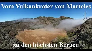 Wanderung vom Vulkankrater los Marteles zu den h&ouml;chsten Bergen von Gran Canaria