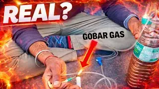 DIY Cow Dung Biogas: Fuel Your Home for Free!🤔 | घर पर गोबर गैस 🔥 बनाने का आसान तरीका ||