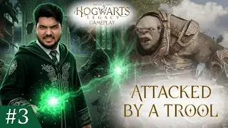 HOGSMEADE IS BURNING! 🔥 My New Wand vs. An Armoured Troll! | Hogwarts Legacy #3 |