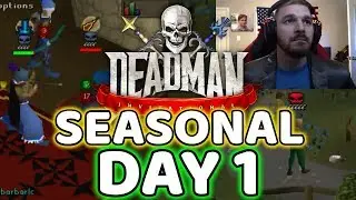 DMM Seasonal Streamer Highlights Day 1 OSRS (Winter)