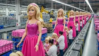 Inside China&rsquo;s Iconic Barbie Doll Factory: From Plastic Pellets to Fashion Doll (Full Process)