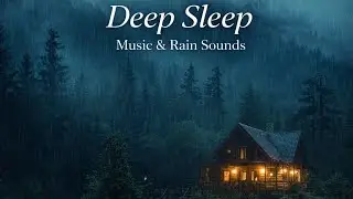 Relaxing Music for Stress Relief with Rain Sound - Perfect for Meditation, Concentration, Deep Sleep