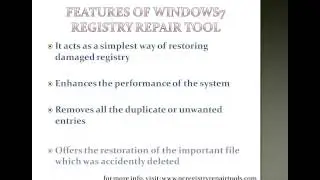 Fix window 7 registry error