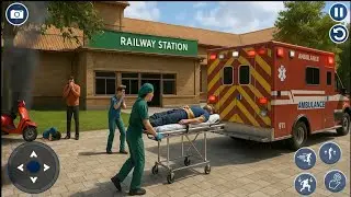 🚑 Ambulance Simulator 3D Gameplay | Emergency Rescue Mission