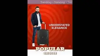 American Tourister Ivy Polypropylene 68 cms Black Hardsided Check-in Luggage (FO1 (0) 09 002) wit...