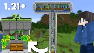 Minecraft: EASY MOB XP FARM TUTORIAL (without Mob Spawner) 1.21 Java + Bedrock in Hindi