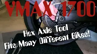 Yamaha VMAX 1700 Hex Axle Tool