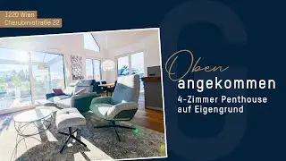 Penthouse-Oase in der Stadt: Cherubinistra&szlig;e 22, 1220 Wien #glorit #wohnungkaufen
