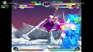 MvC2: Romneto - Storm/Tron Assist Kill + Dish Network Crossup to NJ Infinite 70% Combo .:1.19.26:.