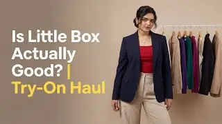 Is little box actually good 🤯|Try on Haul | harshitayadav #littleboxindia 