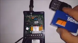 Receptor VDS SMR C2 AERF mandos garaje rolling coder Keeloq c&oacute;digo abierto