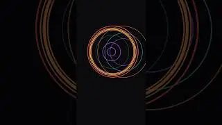 Energy Rings Expansion ⚡ Hypnotic Glow  Oddly Satisfying #Shorts #ASMR #Relaxing #VisualSatisfaction