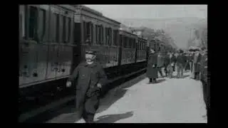 Прибытие поезда. 1896 год. Режиссеры и операторы: братья Люмьер.