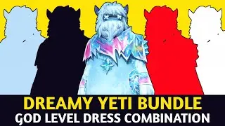 DREAMY YETI BUNDLE DRESS COMBINATION 😱 // DREAMY YETI BUNDLE FREE DRESS COMBINATION 😎 #freefire 