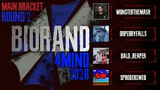 Biorand4Mind Round 2 - Race 8 @MonsterTheMash  v @bald_reaper v @drperryfalls  v @SpoodersWeb