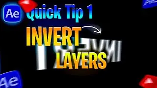 Invert Layers Turorial Quick Tip#1 || After Effect || #logo #animation #viral #shorts #trending