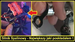 Рабочий мини-RC Nitro двигатель внутреннего сгорания модельный комплект L200AC 2 цилиндра