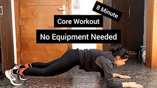 8-Minute Core Workout | Lose Belly Fat at Home | Beginner Friendly