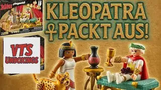Клеопатра высказывается! &ndash; Распаковка фигурки Астерикса от Playmobil ✨🏺
