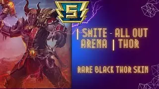 Rare Black Thor Skin | Smite - All Out Arena | Thor